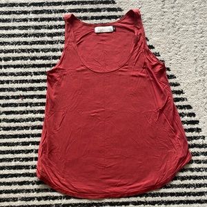 Rust red, XS Ava sky tank top